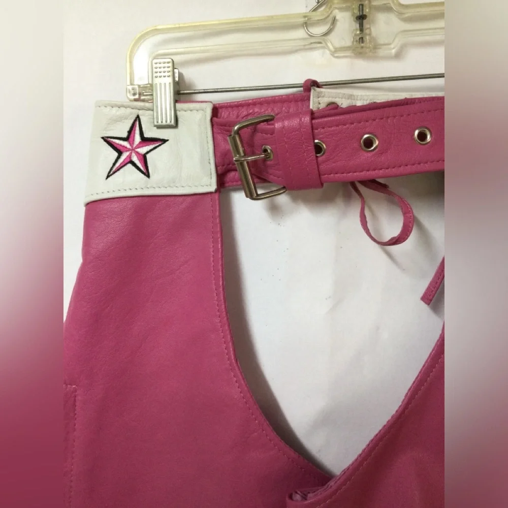 Vintage Pink Riding Jacket an Chaps.   XL - Picture 12 of 16